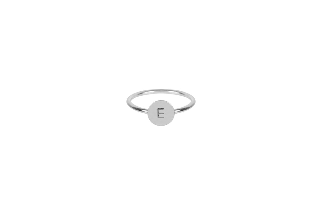 Initial Ring - Silver