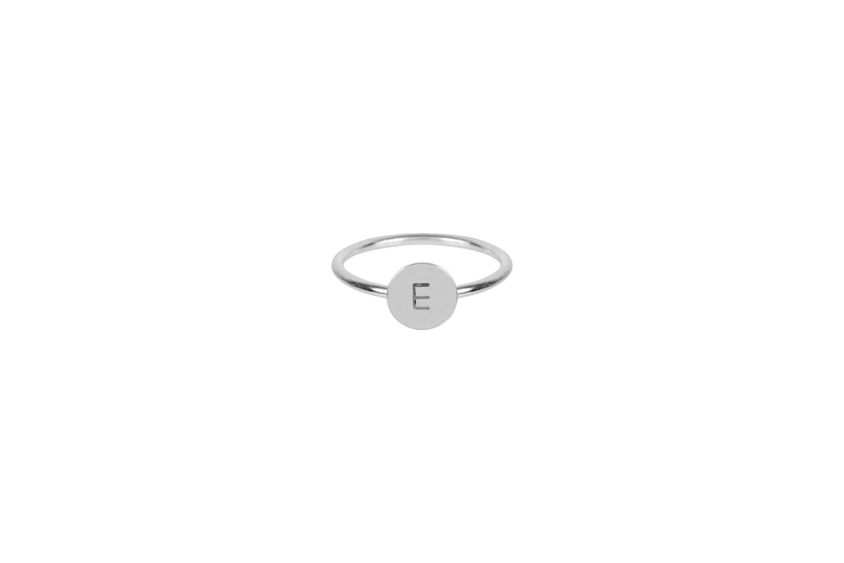 Initial Ring - Silver
